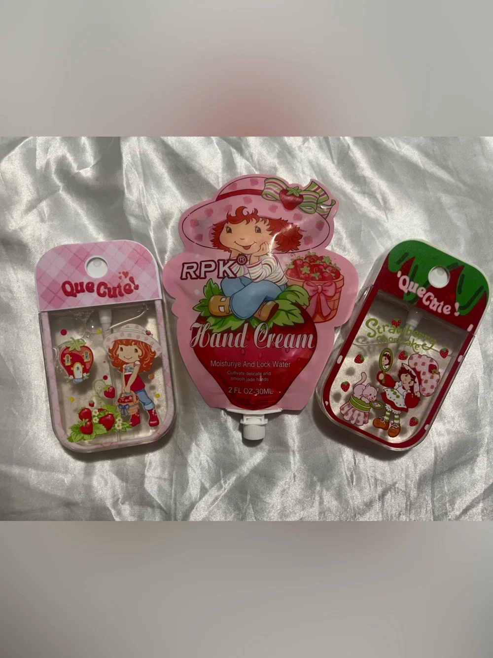 Strawberry Shortcake Hand Cream and Spray Set